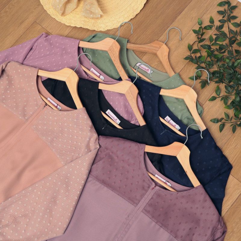 shafeeya Khizaanah Sunnah | Gamis set khimar