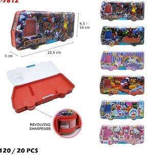 

Langsung Kirim ✩ 1 PC KOTAK PENSIL MAGNET BUS / TEMPAT PENSIL KARAKTER + RAUTAN CC-CEWE,