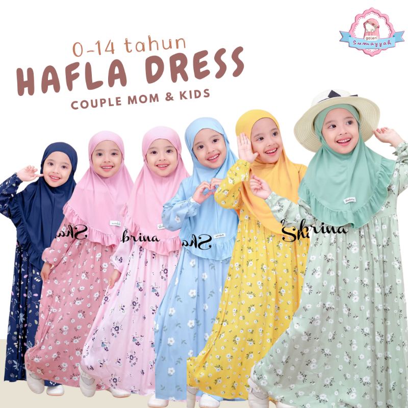 0-12 TAHUN [Gamis Saja] Daily Shabrina | Gamis Rayon Anak | Gamis Daily | Gamis Anak Lucu