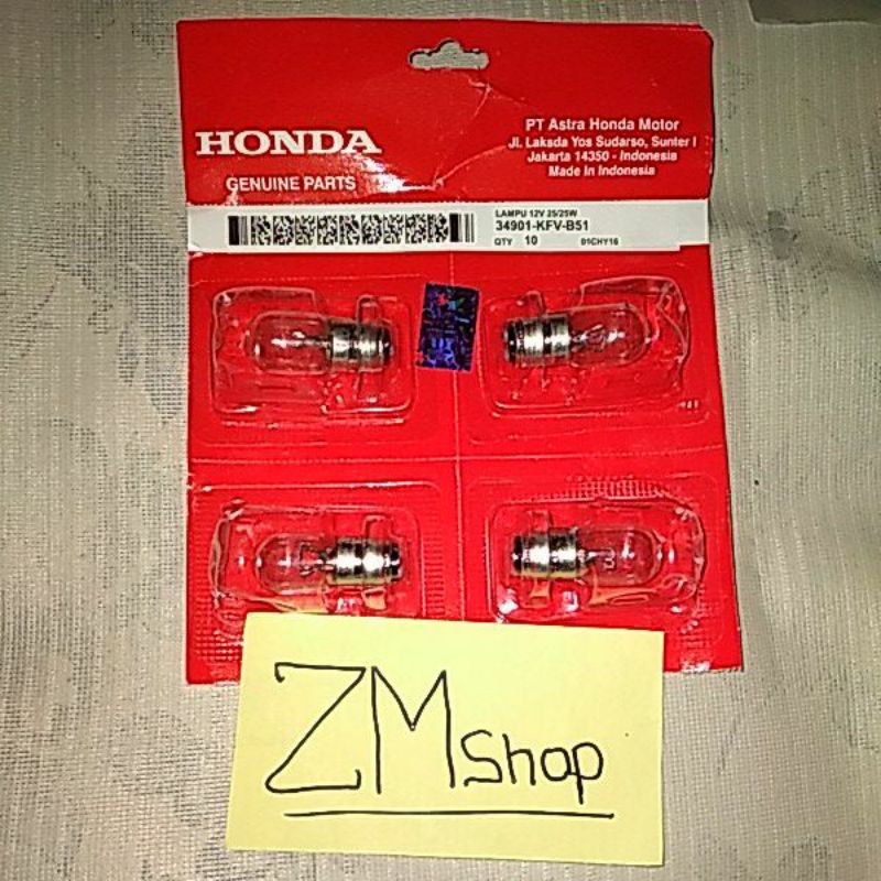 Lampu depan Bohlam depan motor beat vario supra grand