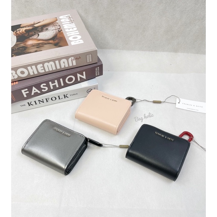 Dompet Wanita CK Mini Top Zip Small Wallet - 540#-5