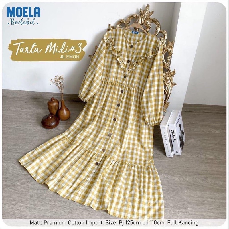 MGC TARTA MIDI DRESS