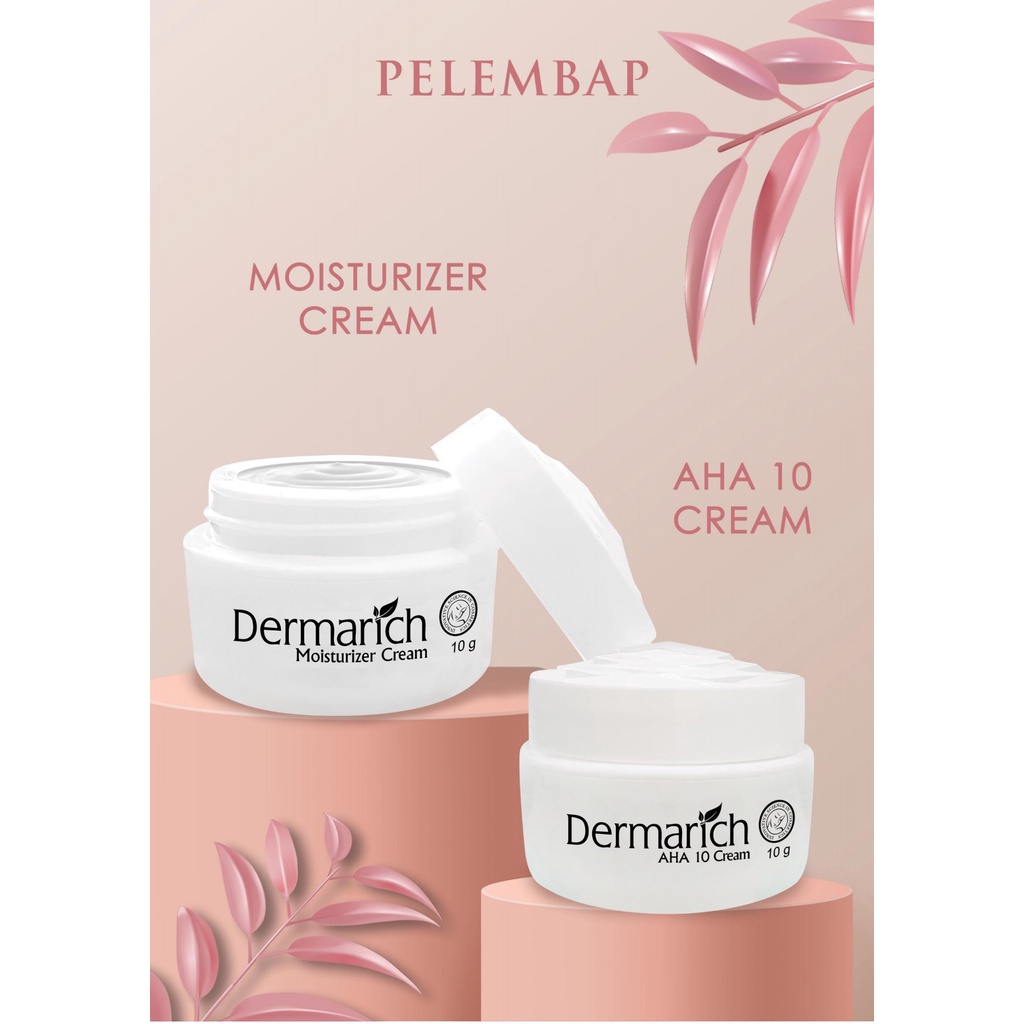 Dermarich - Pelembab Dermarich AHA 10 HALAL MUI BPOM