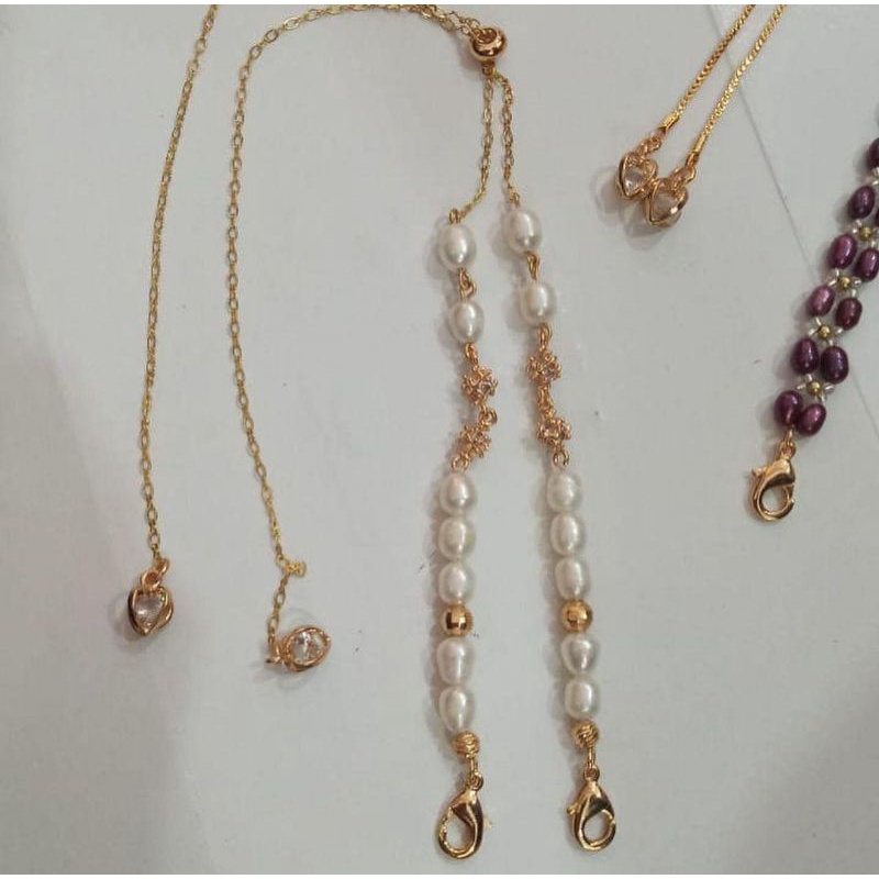 Konektor masker| Konektor mutiara asli| Konektor masker mutiara