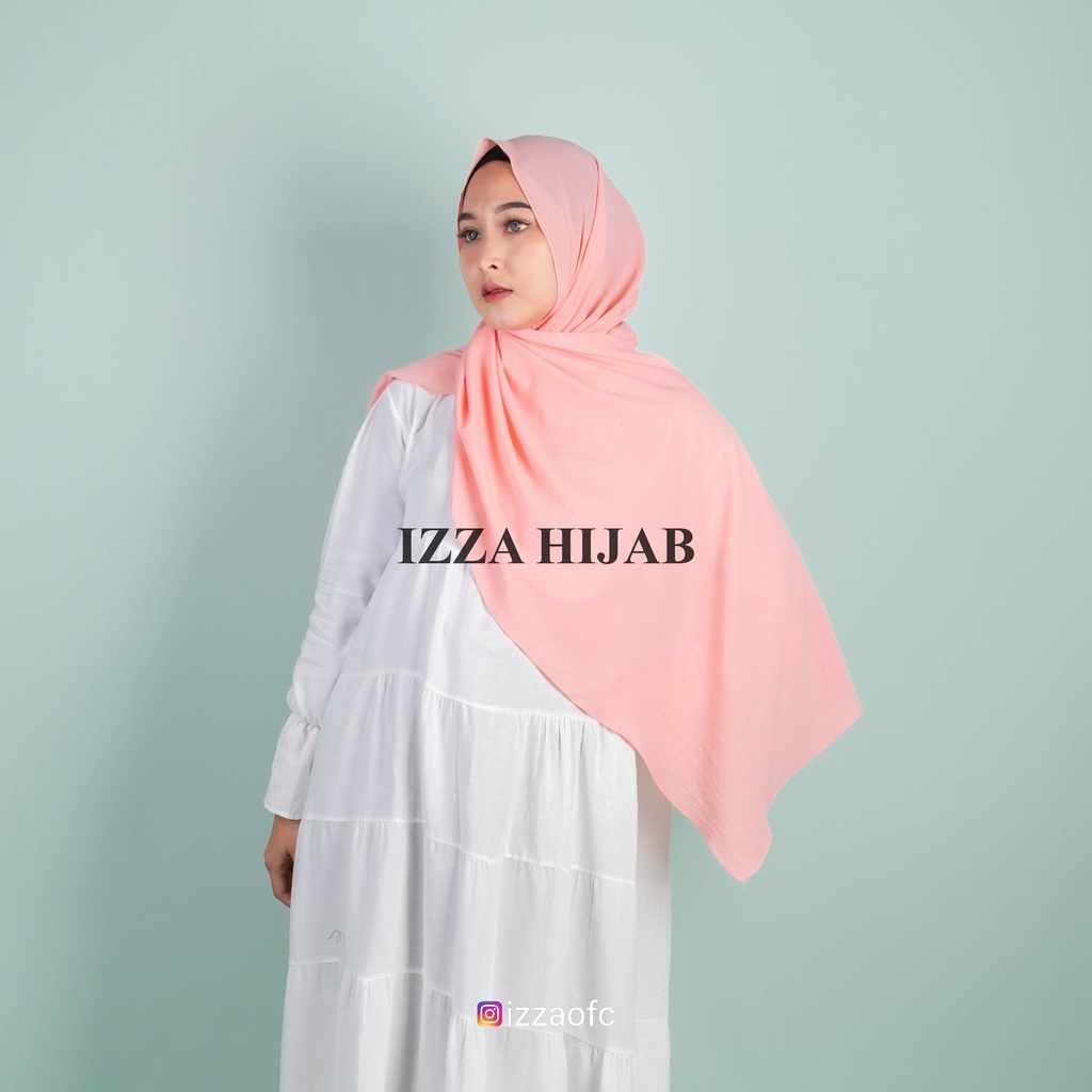 -/+(175cm x 75 cm) JILBAB HIJAB PASHMINA DIAMOND POLOS /PASHMINA SABYAN-1