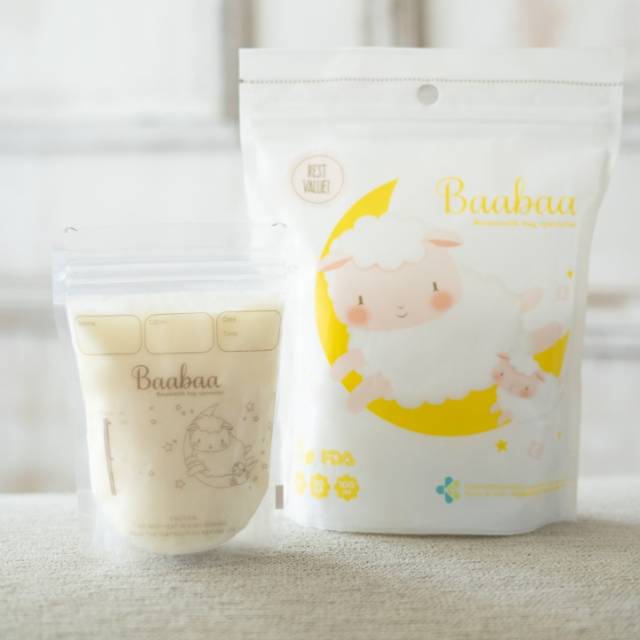 BAABAA VALUE PACK KANTONG ASI 100ML - BREASTMILK STORAGE