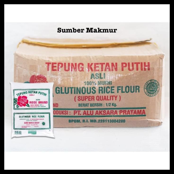 

TERBARUU!! TEPUNG KETAN ROSE BRAND PAKET MURAH GROSIR / PER DUS COD