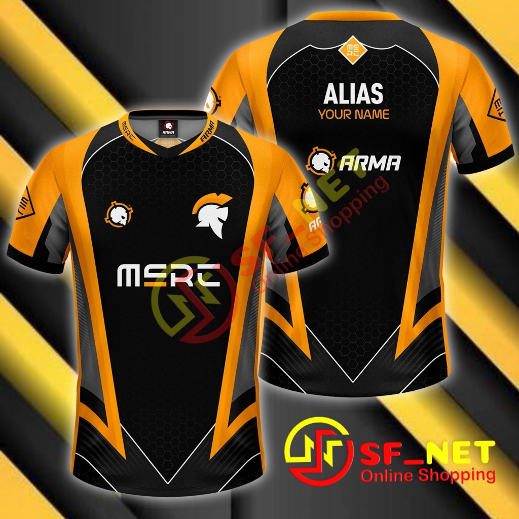 Kaos Baju Jersey Pubg Mobile Gaming Esport Custom Drifit Full Print Desain Baru Lengan Pendek Shopee Indonesia