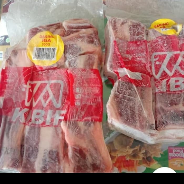 

Kibif daging iga 500gr