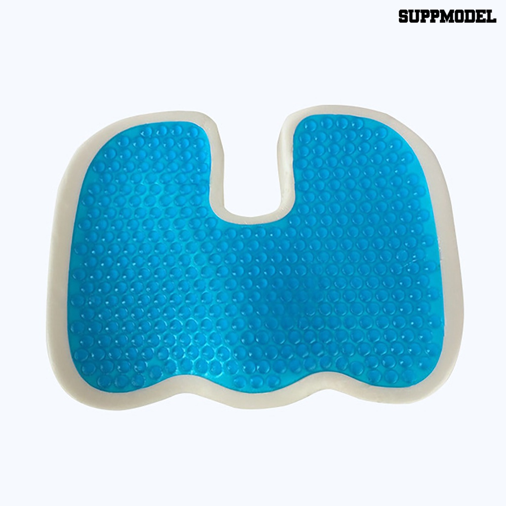 Suppmodel Bantal Duduk Memory Foam Gel Desain Ergonomis Nyaman Untuk Mobil