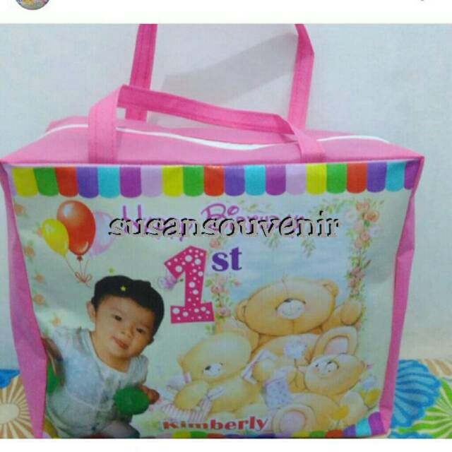 

Tas ulang tahun / goodiebag ultah /tas ultah / tas souvenir / tas kado