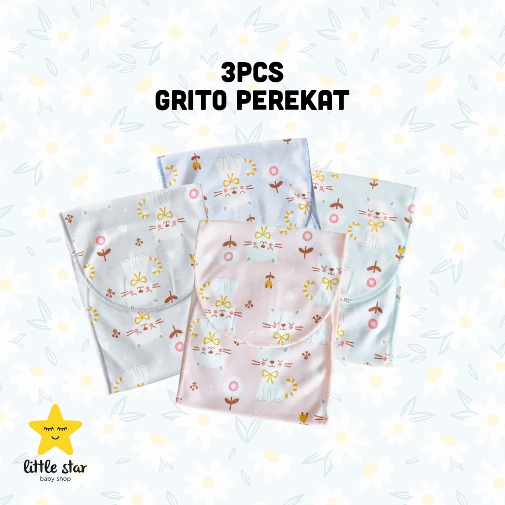 3 PCS Y Lin Grito Perekat Anak Bayi | Gurita Bayi Motif