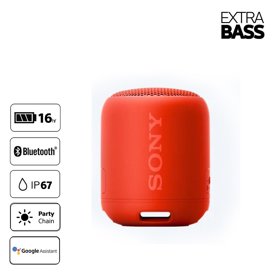 SONY SRS-XB12 Extra Bass Waterproof Bluetooth Speaker / XB12-3