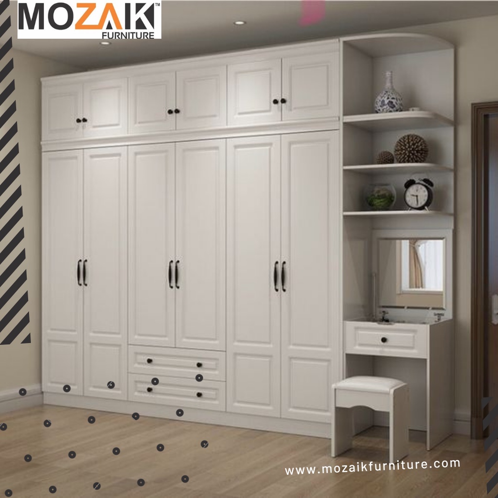 lemari pakaian minimalis murah custom jakarta