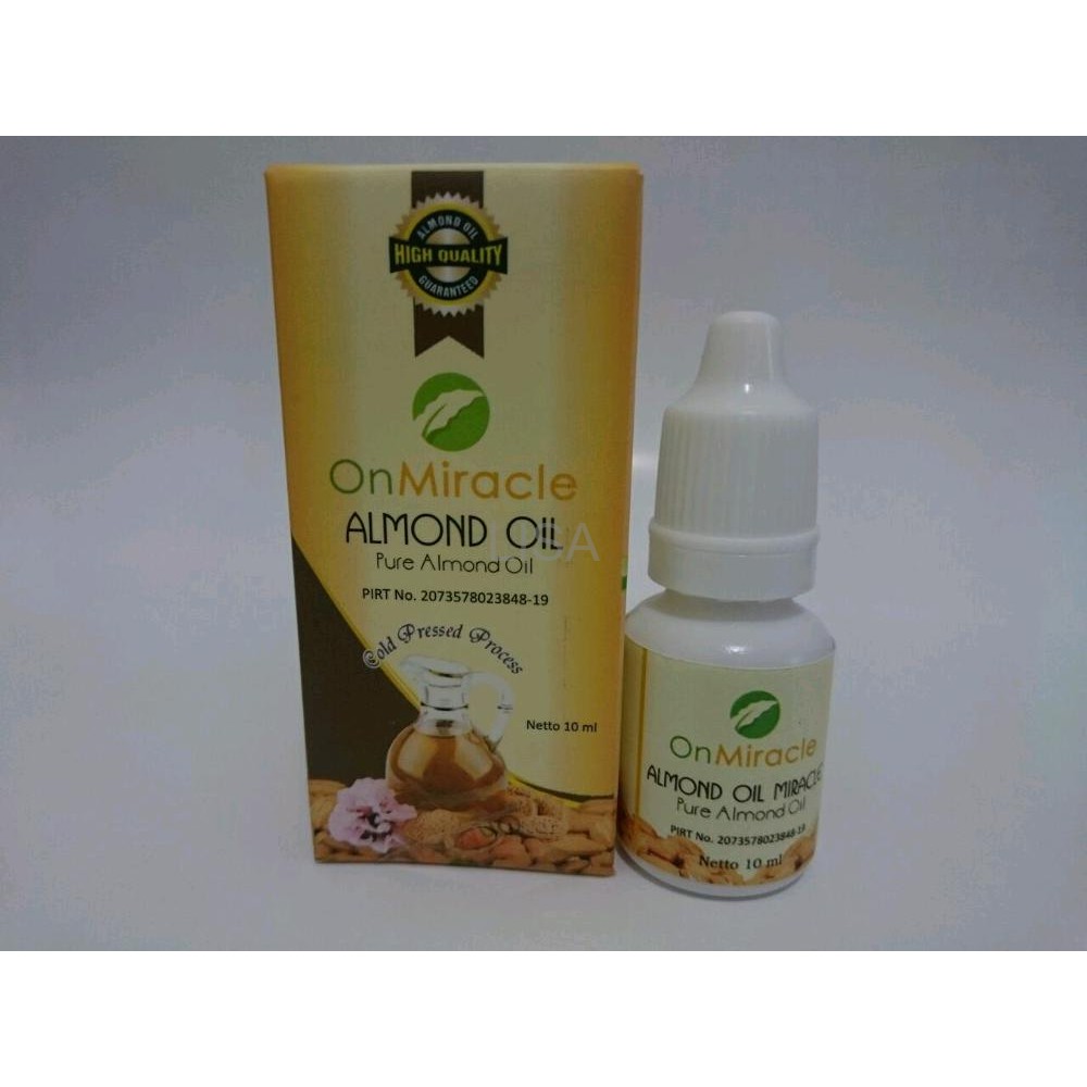 termurah Jual Pemerah Bibir Alami Herbal Penghilang Kantung Mata Almond Oil Miracle barang ready sil