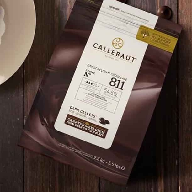 

☻ callebaut 811 dark chocolate 54,5% repack 250 gr ۩