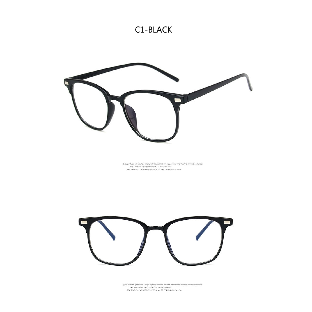 Fashion square men's and women's glasses