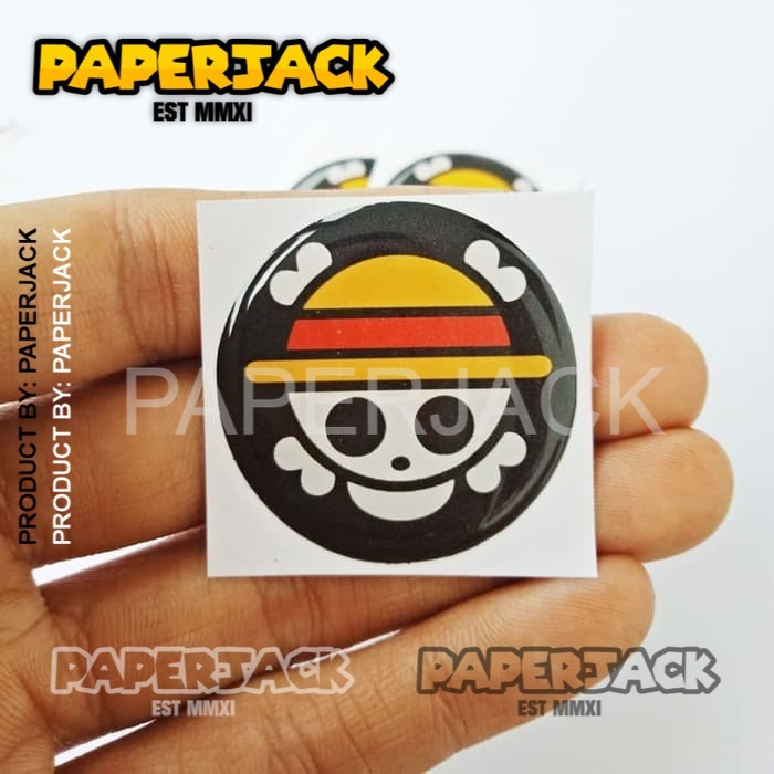 

STIKER ONE PIECE STIKER ANIME TIMBUL EMBLEM ONE PIECE STIKER OUTDOOR IMPORT QUALITY