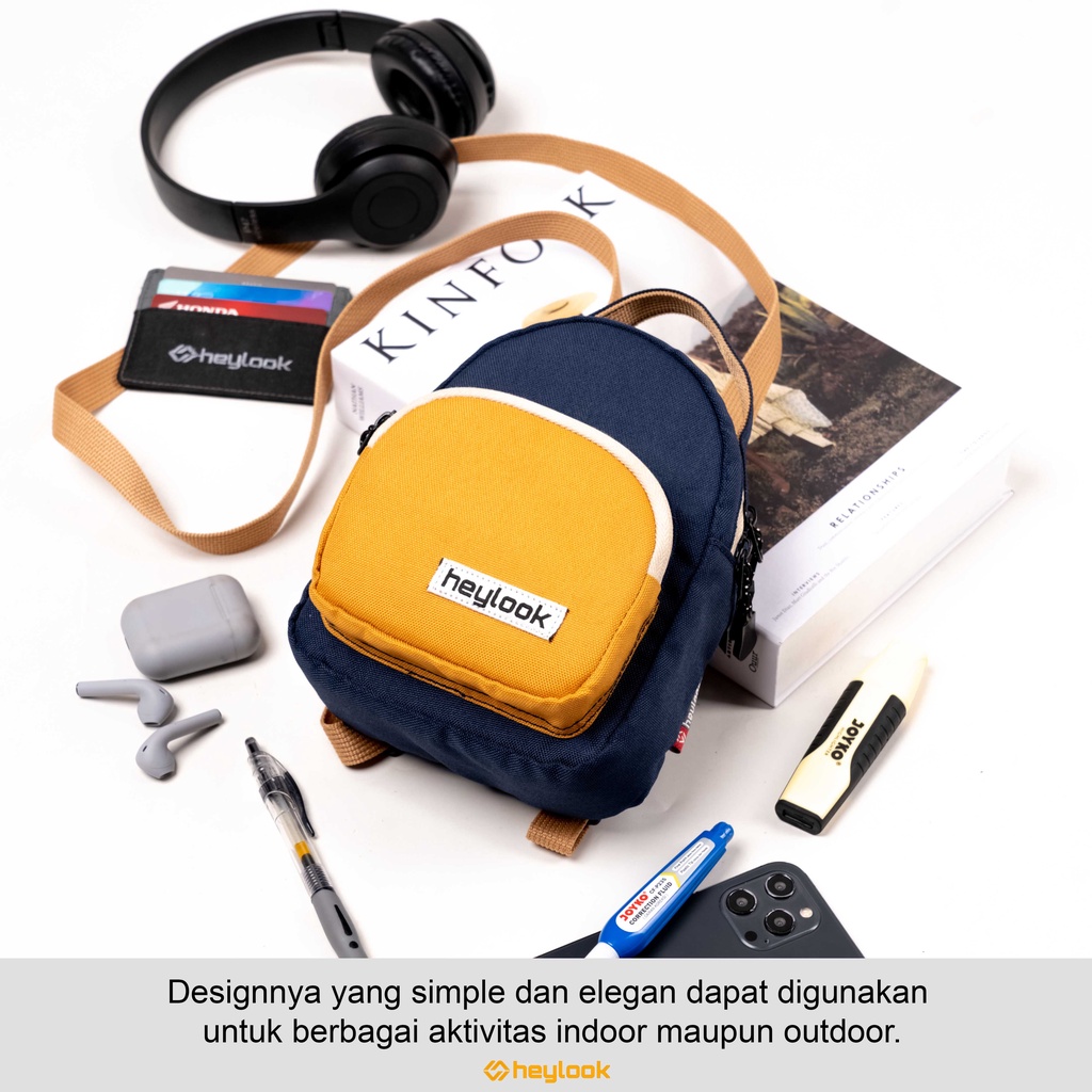 HEYLOOK Project - Tas Ransel MINI NARA Wanita Tas Backpack Punggung Distro