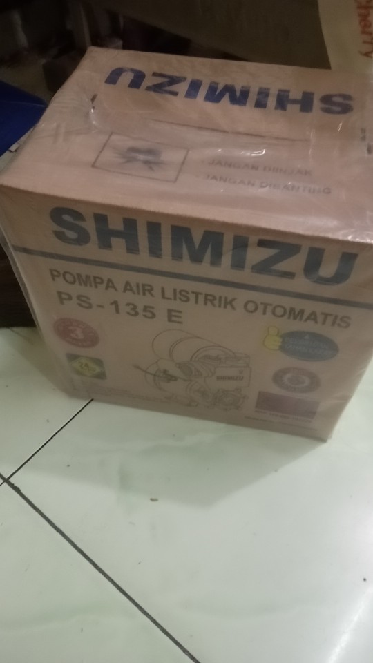 Ps 135 E Pompa Air Shimizu / Pompa Sumur Dangkal / Pompa Otomatis / Ps135e / 135