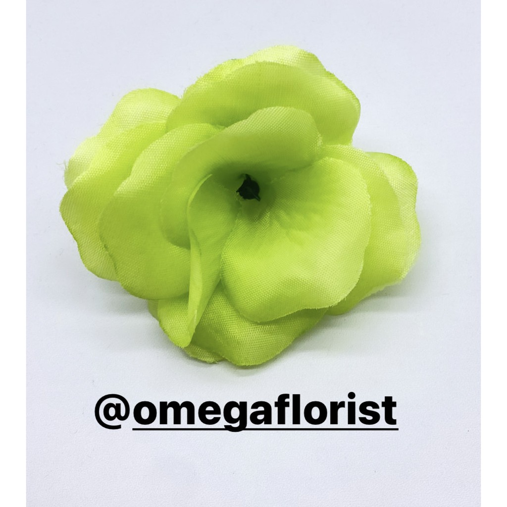 Kuntum Bunga Artificial Bunga Artificial/Bunga Plastik/Bunga Dekorasi/Dekorasi Pernikahan/Pernikahan-Hijau