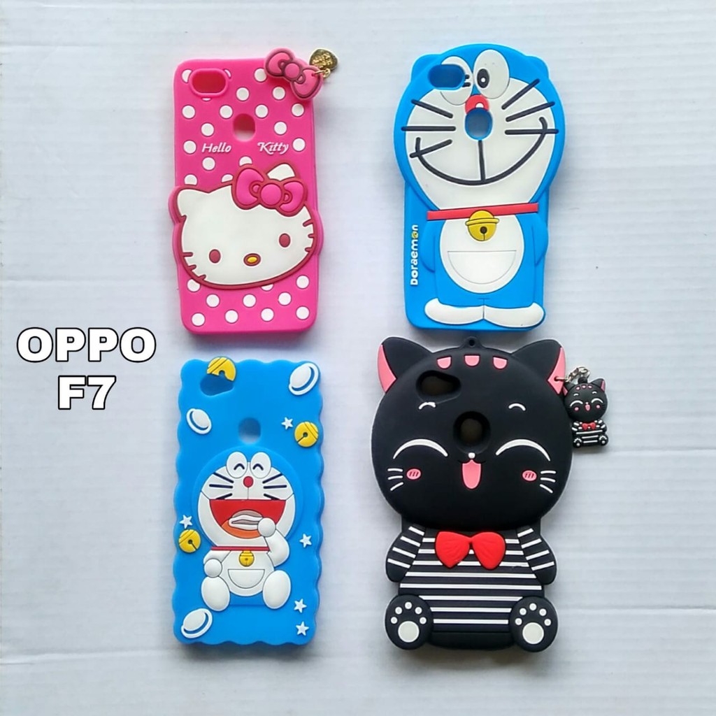 Oppo F7 Case Boneka Caracter 3d Lucu Shopee Indonesia