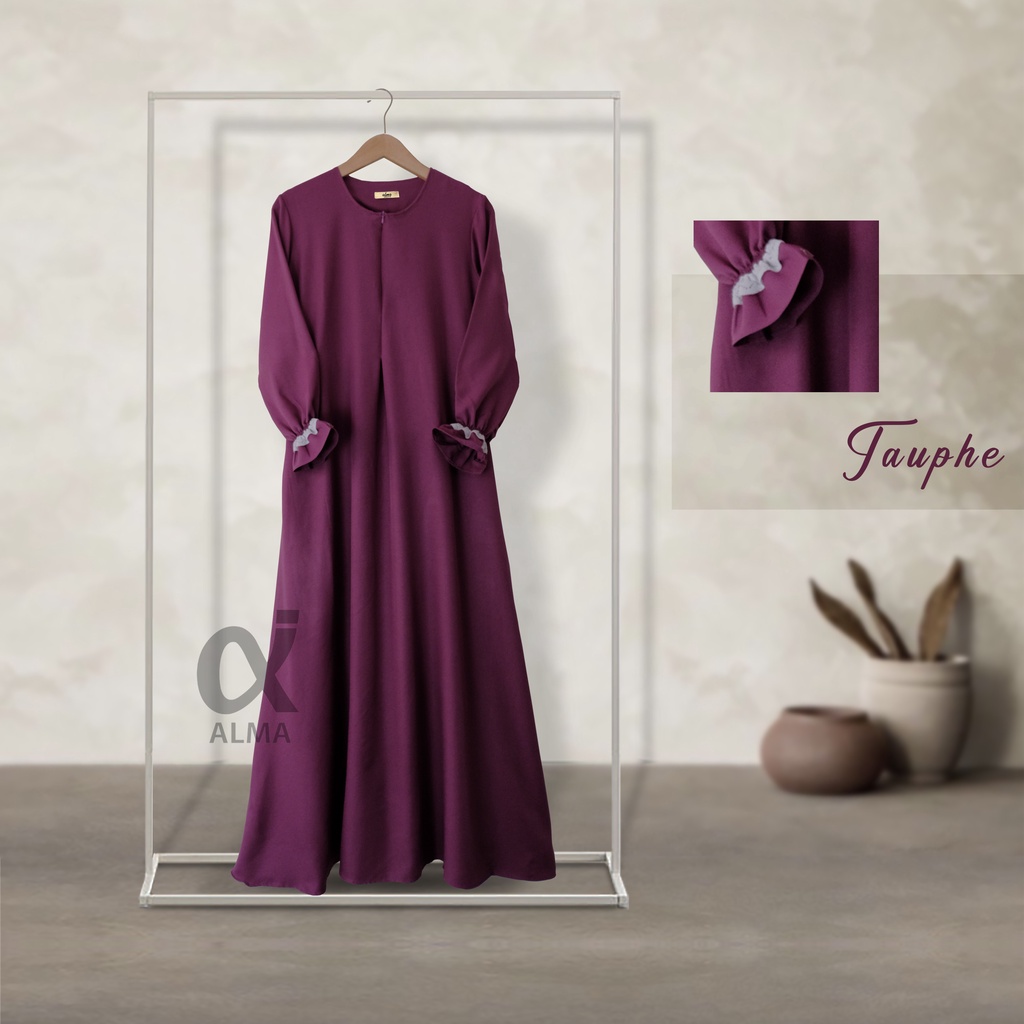 Amira dress | Size S M L XL XXL | Gamis Casual Dress Daily Gamis Renda Baju Muslimah