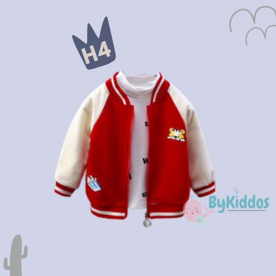 ByKiddos - Jaket Anak Laki Laki / Jaket Anak Perempuan / Jaket Unisex / Jaket Bayi / Hoodie anak Import