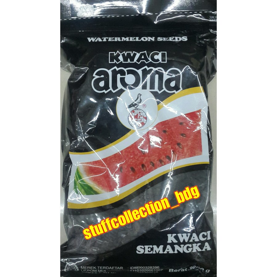 

HS Kwaci Semangka Aroma Kuaci Hitam Semangka Kwaci Imlek Sincia 1kg