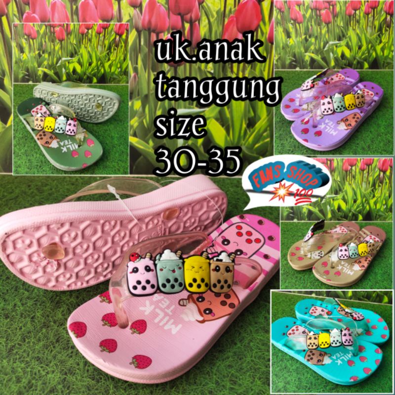 Sandal Anak perempuan karakter BOBA(393c)