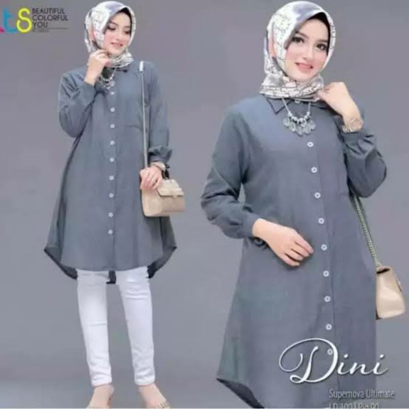 OFFICIAL BAJU TUNIK KEMEJA CASUAL KATUN TOYOBO / BAJU ATASAN WANITA TERBARU