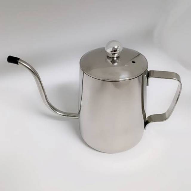 KETTLE LEHER ANGSA 600 ml TUTUP - KETTLE GOOSNECK FOR POUR OVER