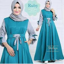 Grosir Women Summer Boho Long Maxi Dress Evening Cocktail Party Beach Dresses Sundress Wanita Muslim