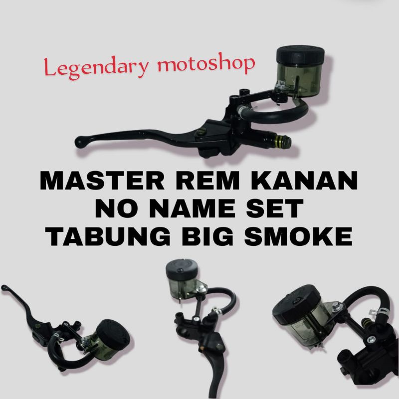 master rem kanan noname set tabung big smoke  universal semua motor