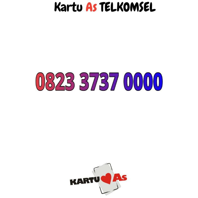 nomor cantik telkomsel kartu as 0000