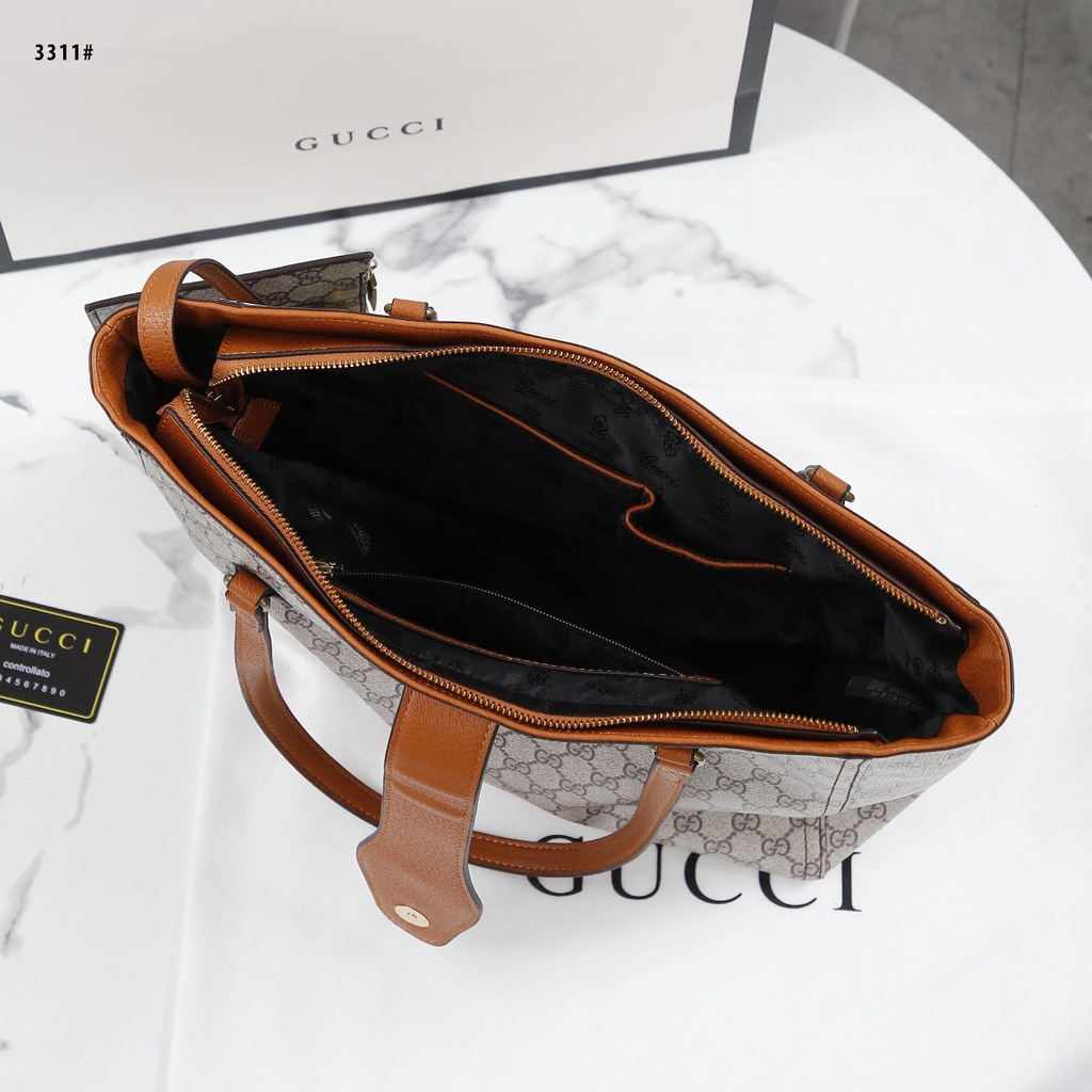 Gucci GG Supreme Double GG Shoulder Bag  #3311