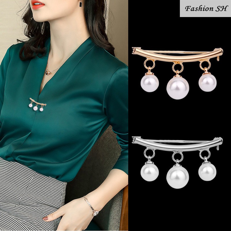 Gesper Syal Mutiara Fashion Perhiasan M40085