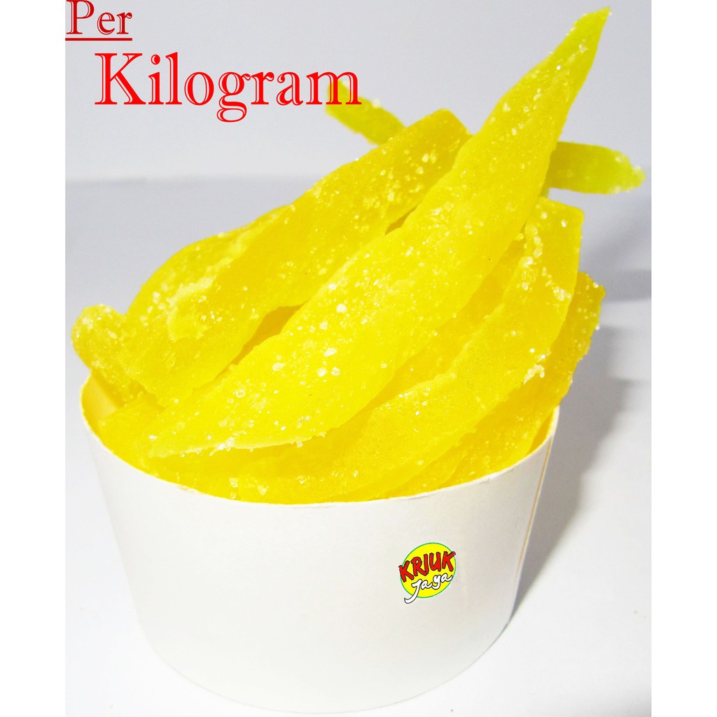 

Manisan Mangga Iris Kuning ( 1 Kg )