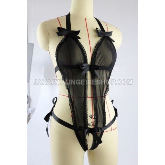 Jakarta Lingerie JLME018 Open Crotch Teddy Sexy Jumbo Size