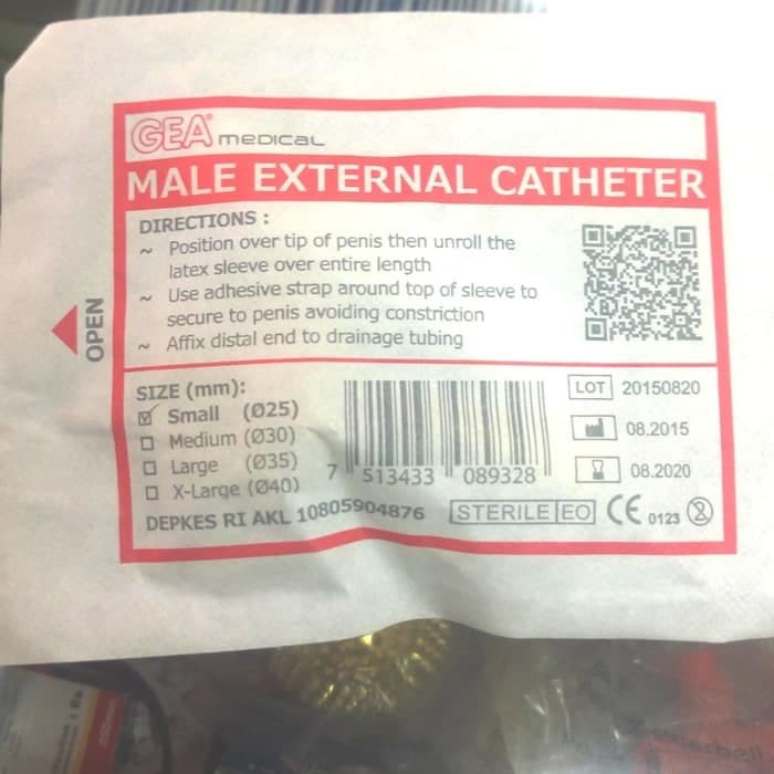 CONDOM CATHETER CATETER / KONDOM KATETER S M L XL