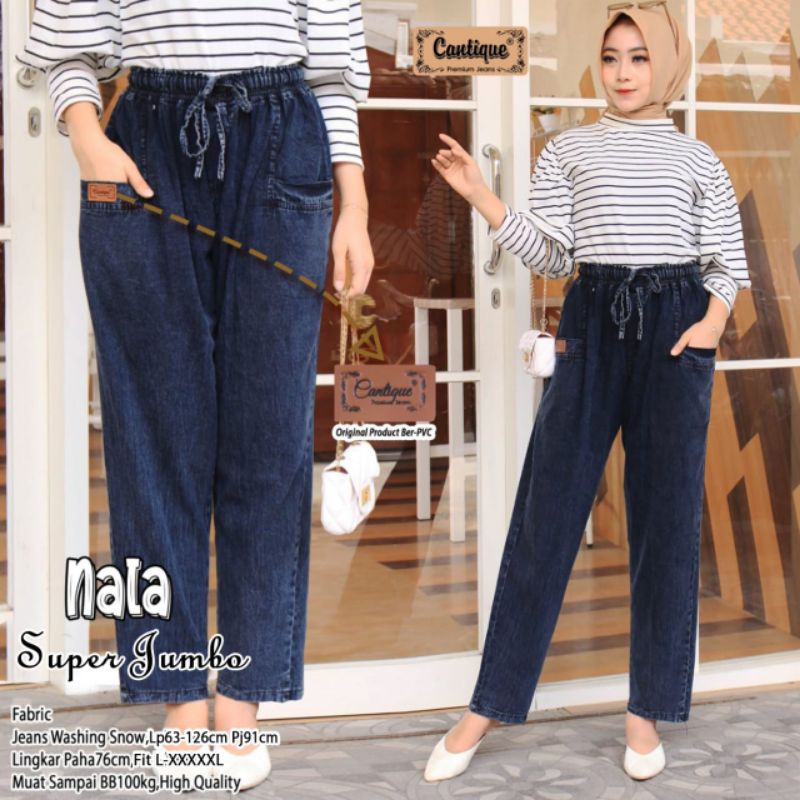 Nala Super Jumbo by Cantique / Celana Jeans Premium