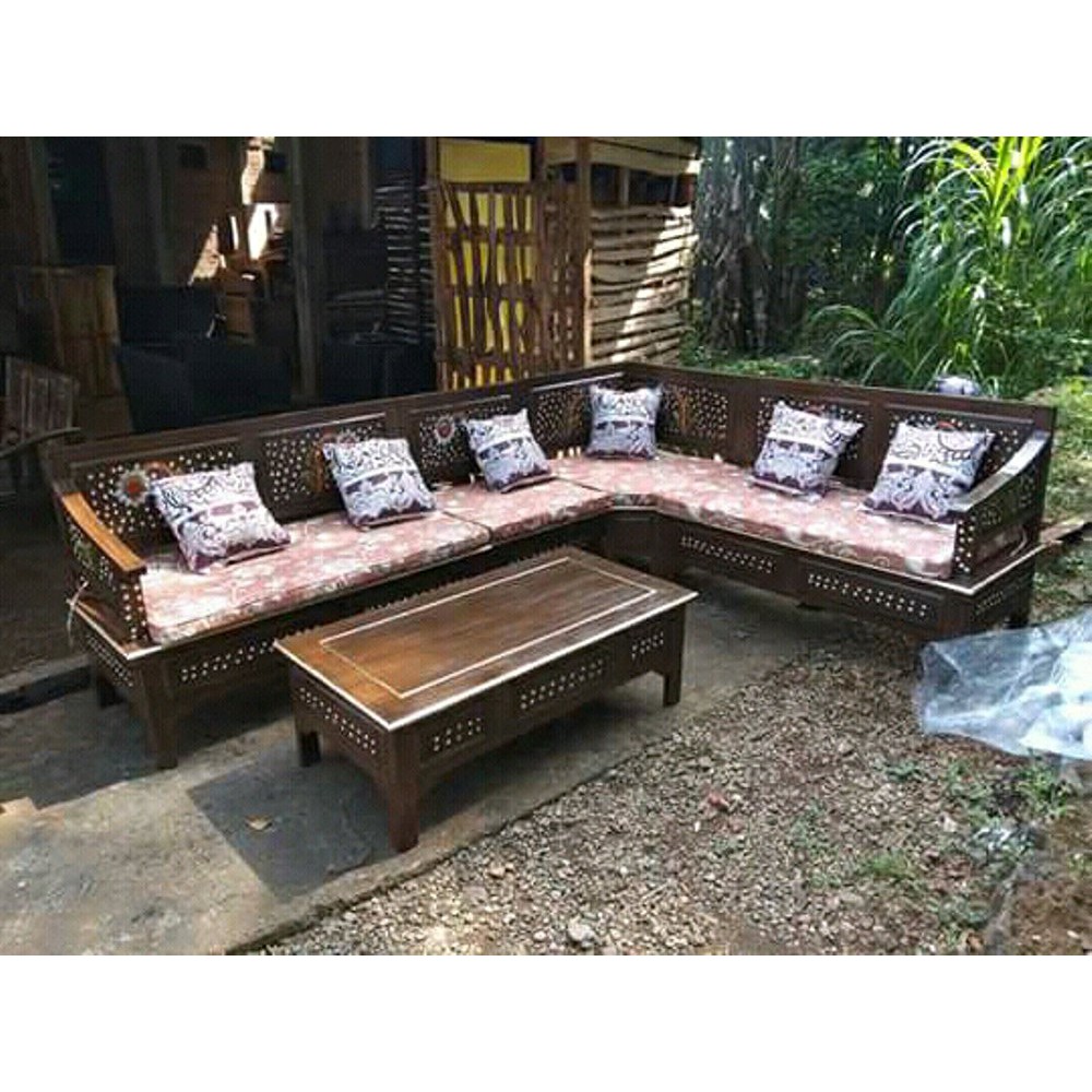 kursi tamu sudut ukir minimalis2