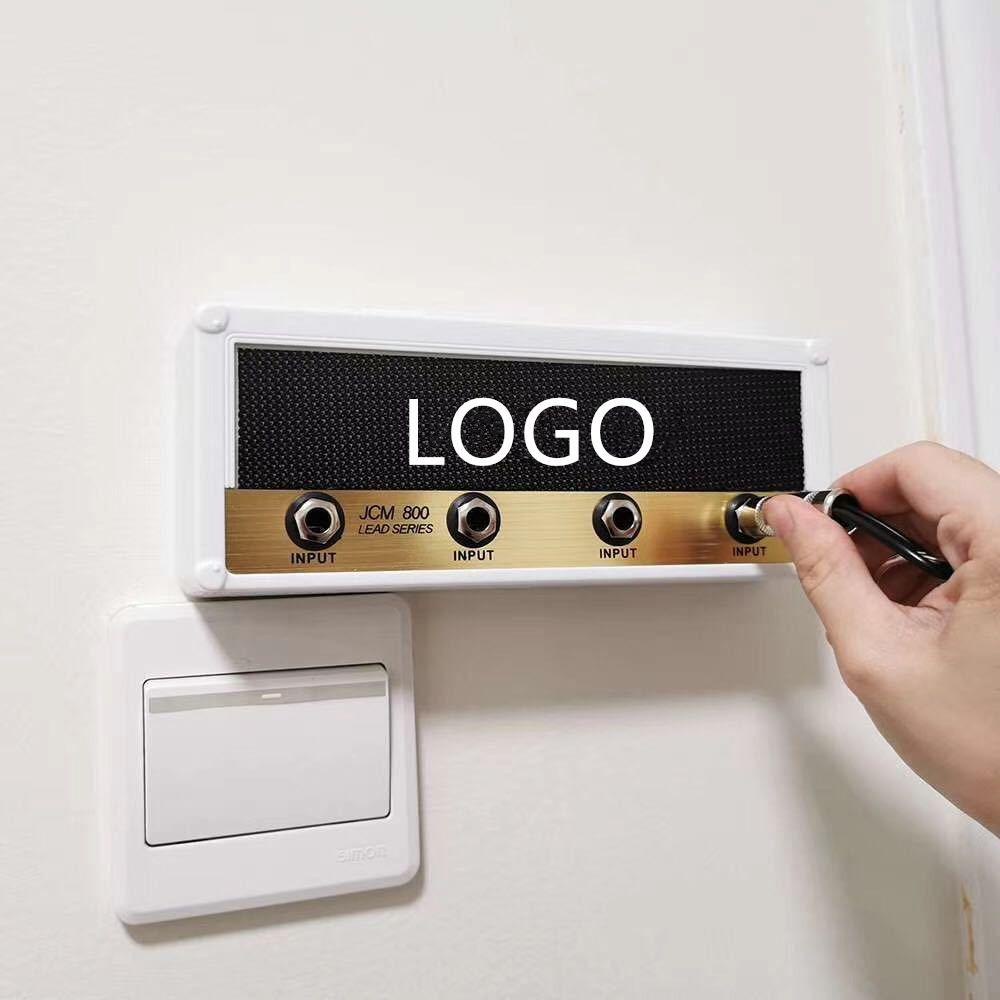 [Elegan] Aksesori Penyimpanan Kunci Stainless Steel Key Ring Keychain Key Storage Box Artefak Gitar Key Holder