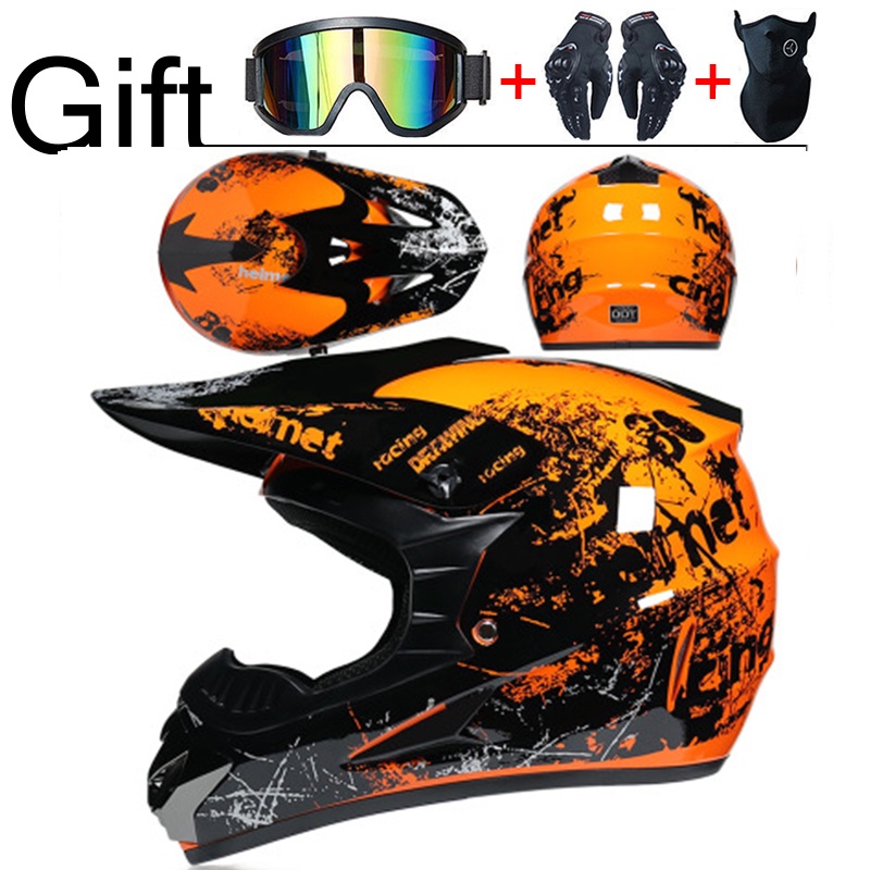 Motorcycle Helmet Professional Off-road Helmet Motor Downhill Racing Motocross Casque Moto Helmet 3