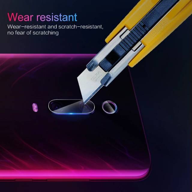 Tempered Glass Camera lens Xiaomi Redmi K20/K20 Pro TG Anti Gores Kaca Kamera Belakang Premium