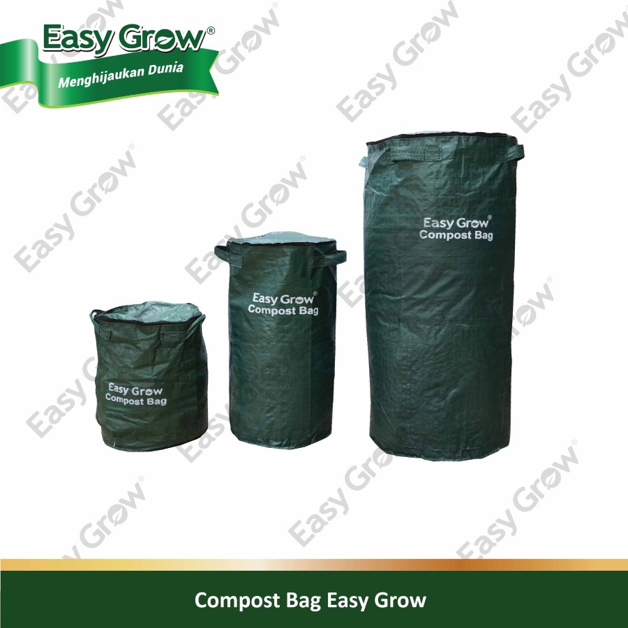 Compost Bag Easy Grow Size S 80 Liter Dia 38 x tinggi 70 cm