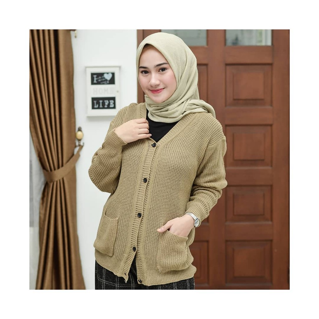 Cardigan Rajut Merissa / Merisa Cardigan Rajut Premium / Kardigan Murah / Cardigan Rajut Wanita