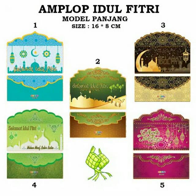 

Amplop lebaran / amplop idul fitri Ukuran besar