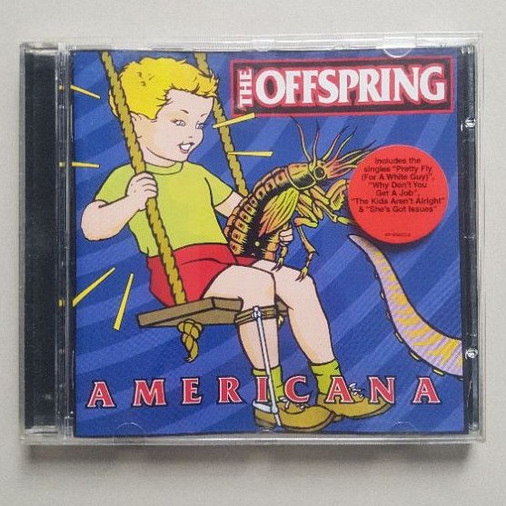 CD THE OFFSPRING - AMERICANA IMPORTED SECOND