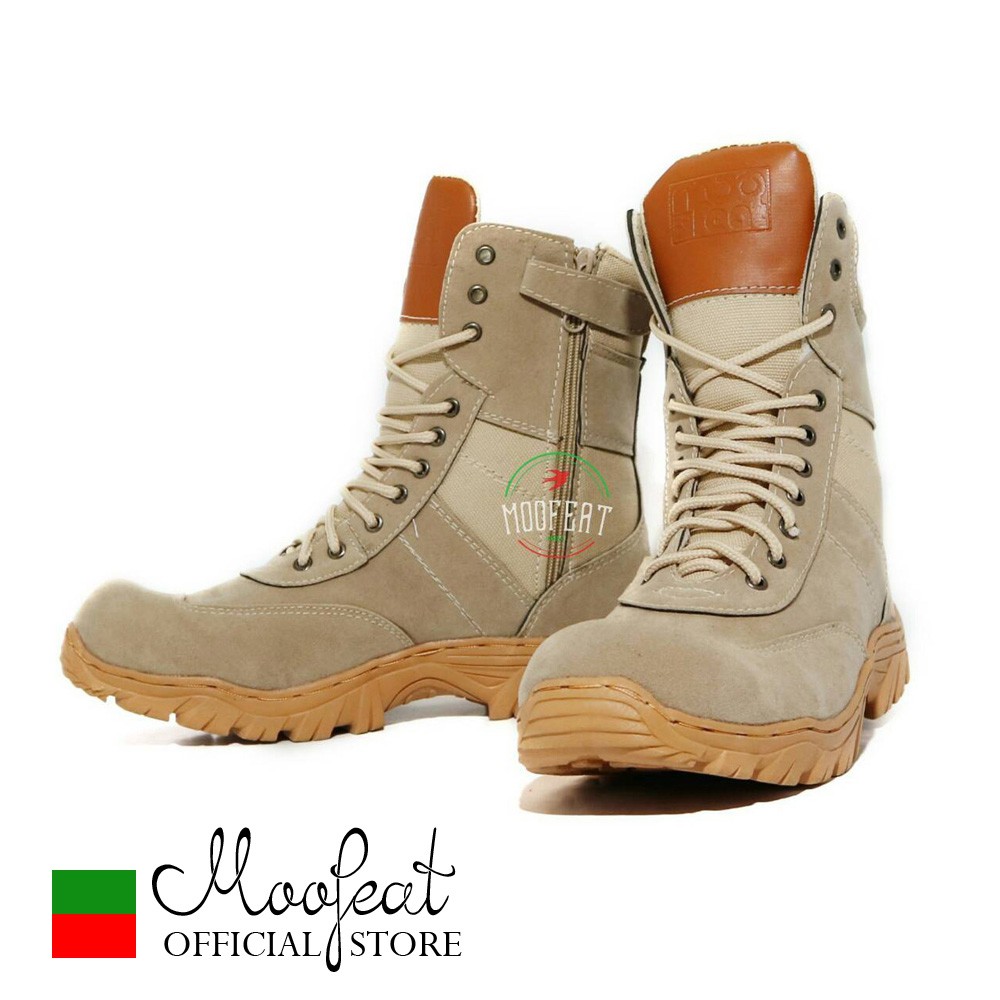 MOOFEAT - Sepatu Boots Safety Pria Bruno Delta PDL/PDH Original